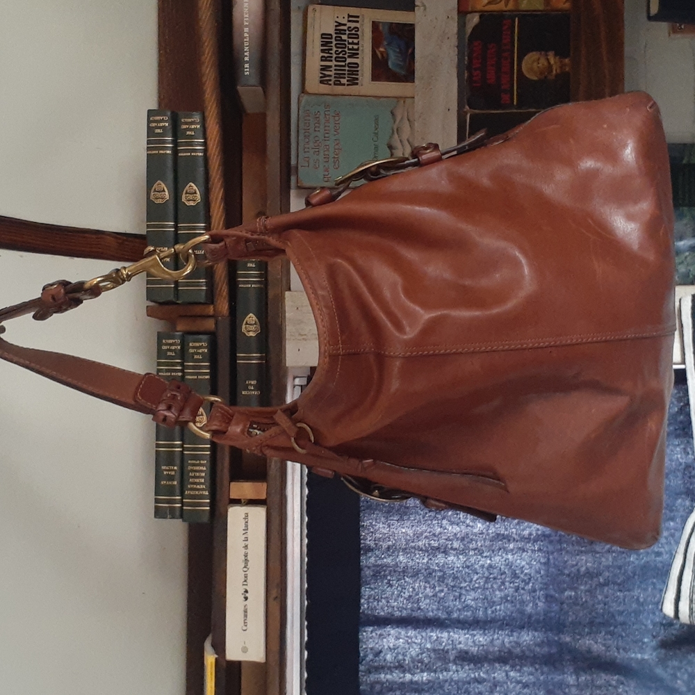 Coach Leather Handbag Felicia Hobo Bag